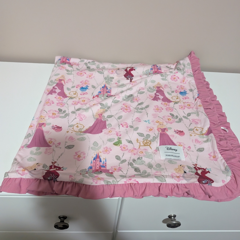 Posh Peanut Disney Princess Aurora Ruffled Luxette NWOT
